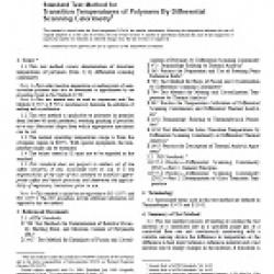 ASTM D3418-99
