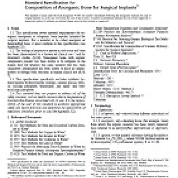 ASTM F1581-99