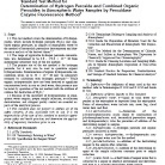 ASTM D6363-98