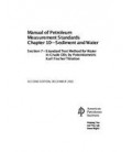 API MPMS Chapter 10.7 (R2011)