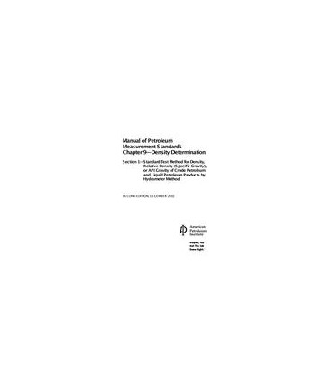 API MPMS Chapter 9.1