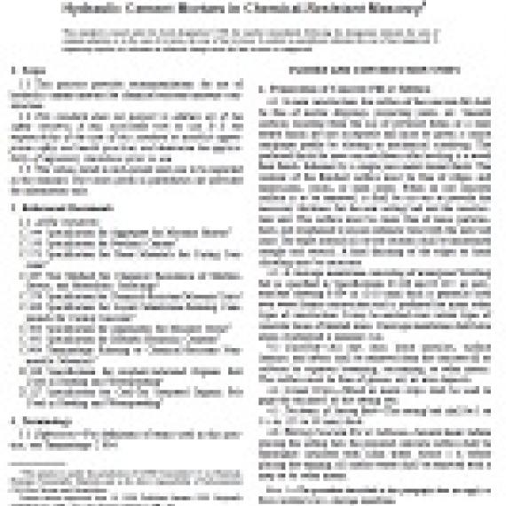 ASTM C398-98