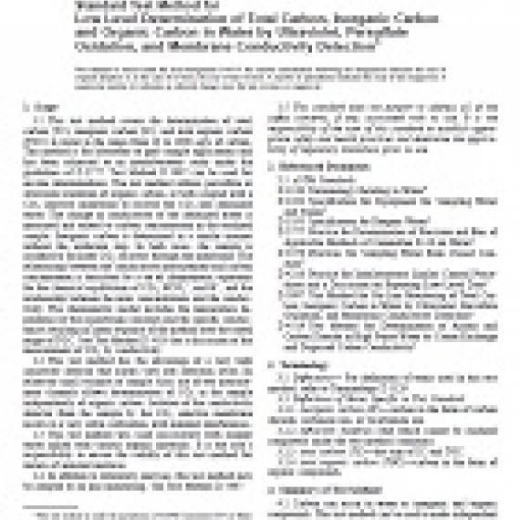 ASTM D6317-98