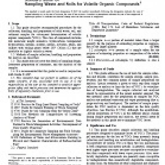 ASTM D4547-98