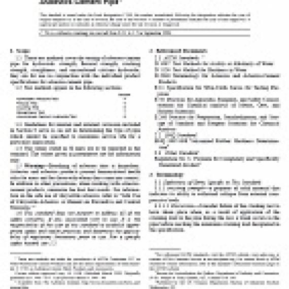 ASTM C500-98(2002)e1