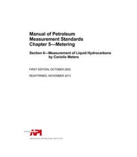 API MPMS Chapter 5.6 (R2013)