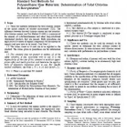ASTM D4661-98