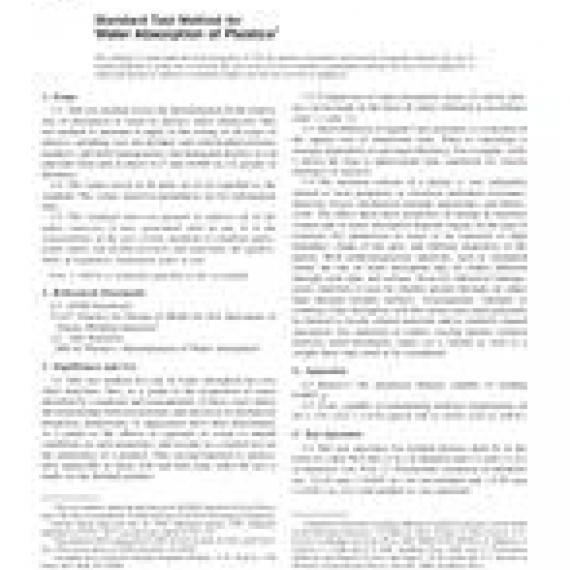 ASTM D570-98