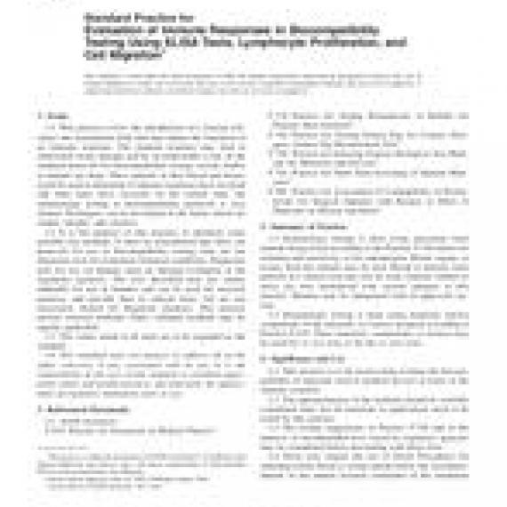 ASTM F1906-98