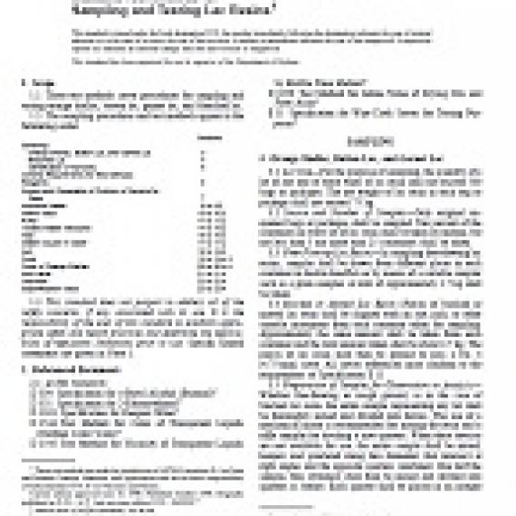 ASTM D29-98