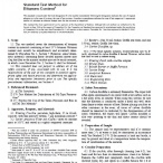 ASTM D4-86(1998)