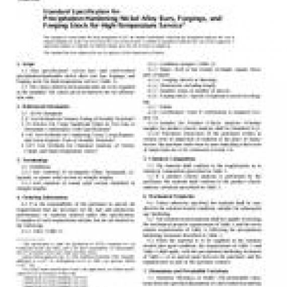 ASTM B637-98