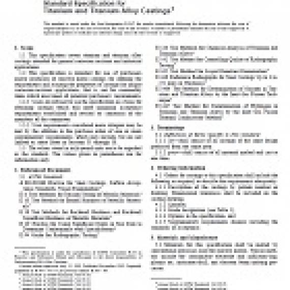 ASTM B367-93(1998)