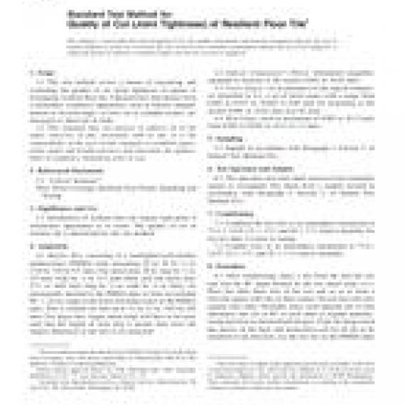 ASTM F511-98