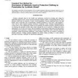 ASTM F1670-98