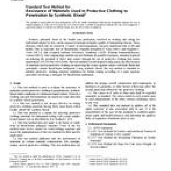 ASTM F1670-98