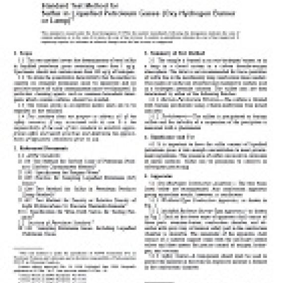 ASTM D2784-98
