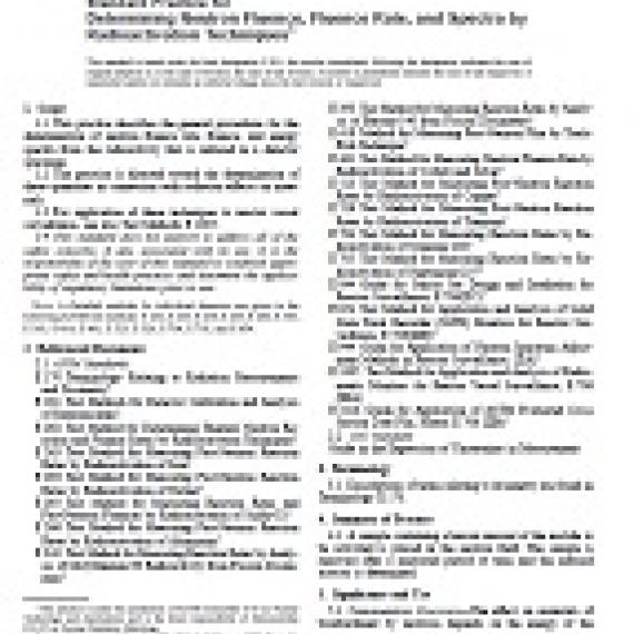 ASTM E261-98