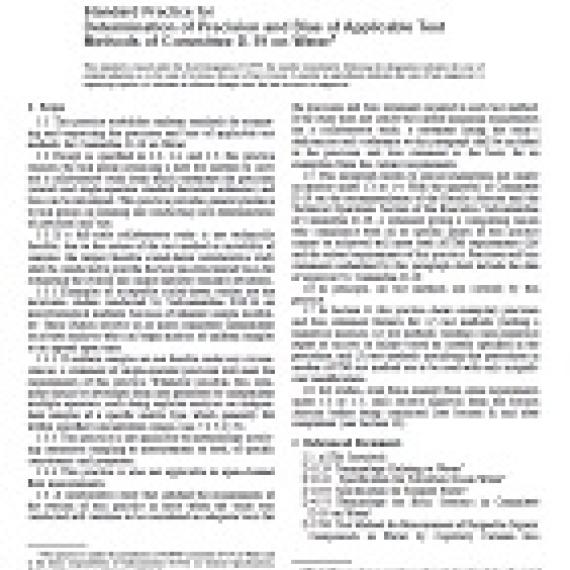 ASTM D2777-98