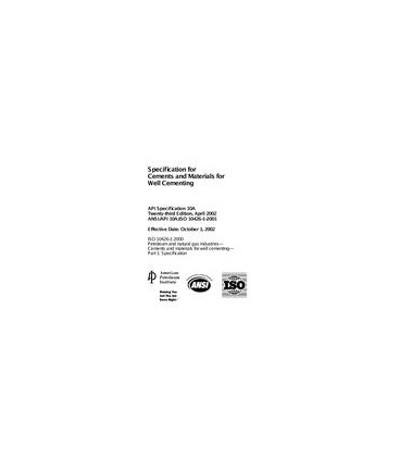 API Spec 10A