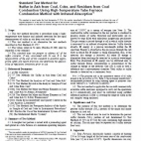 ASTM D5016-98