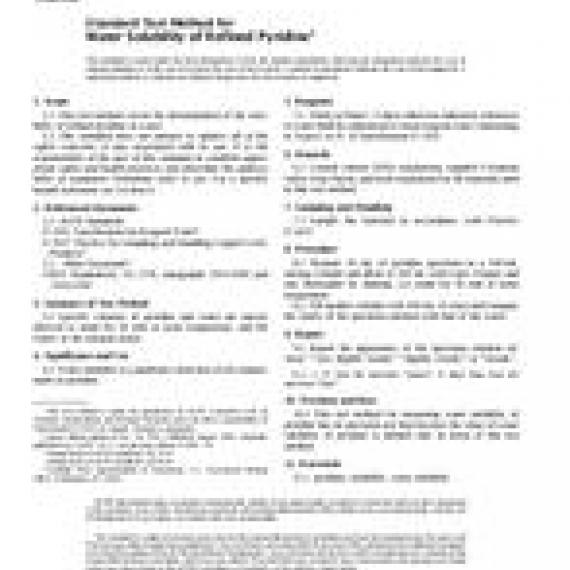 ASTM D2030-97