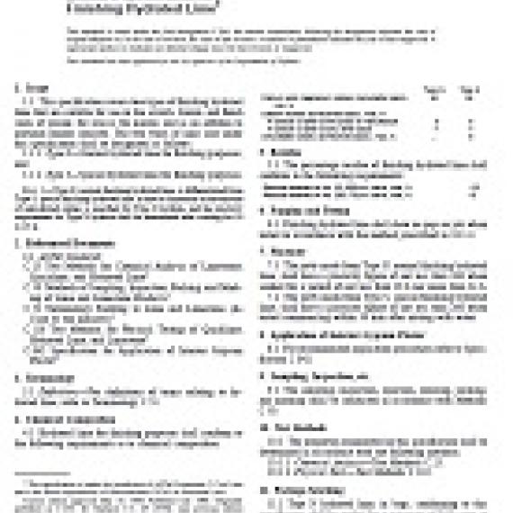 ASTM C206-84(1997)