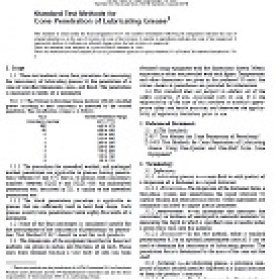 ASTM D217-97