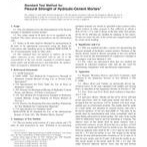 ASTM C348-97