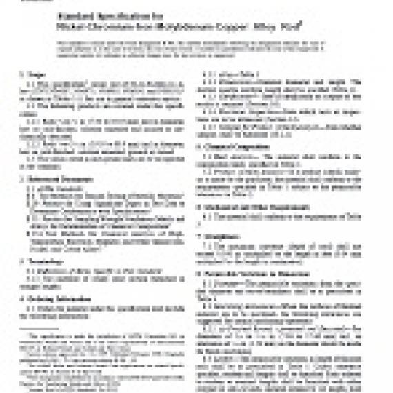 ASTM B581-97