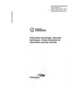 AS ISO/IEC 27002:2015