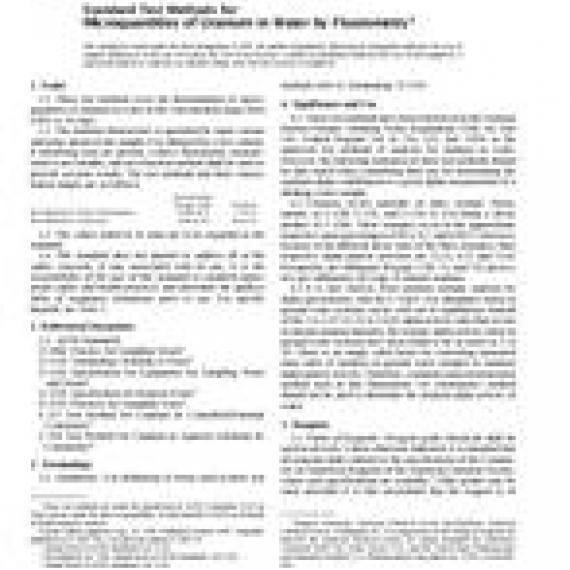 ASTM D2907-97