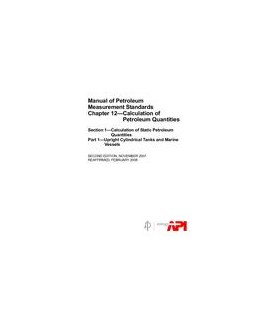 API MPMS Chapter 12.1.1 (R2008)