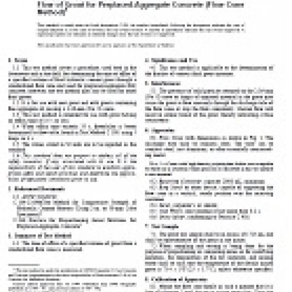 ASTM C939-97