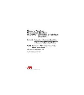 API MPMS Chapter 12.2 Part 5 (R2016)
