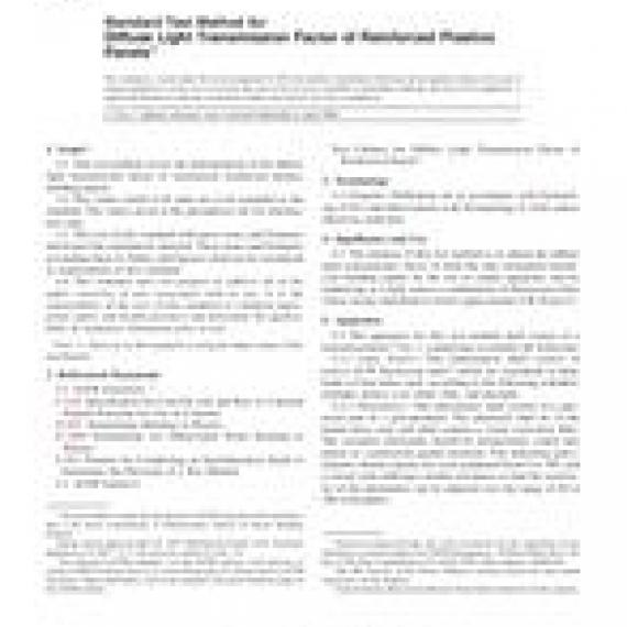 ASTM D1494-97(2001)e1