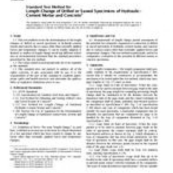ASTM C341-96
