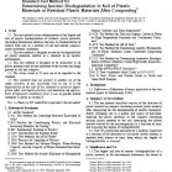 ASTM D5988-96