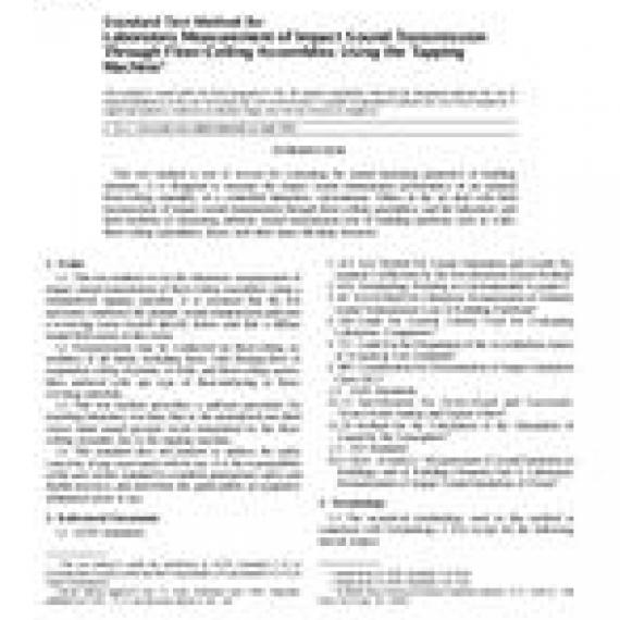 ASTM E492-90(1996)e1