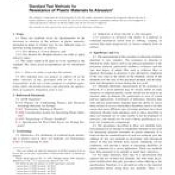 ASTM D1242-95a