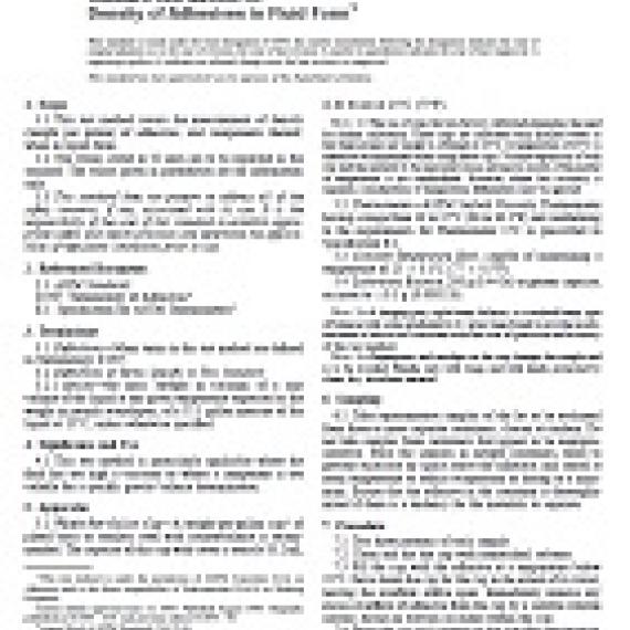 ASTM D1875-95