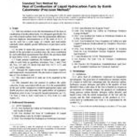 ASTM D4809-95