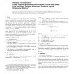 ASTM C372-94(2001)