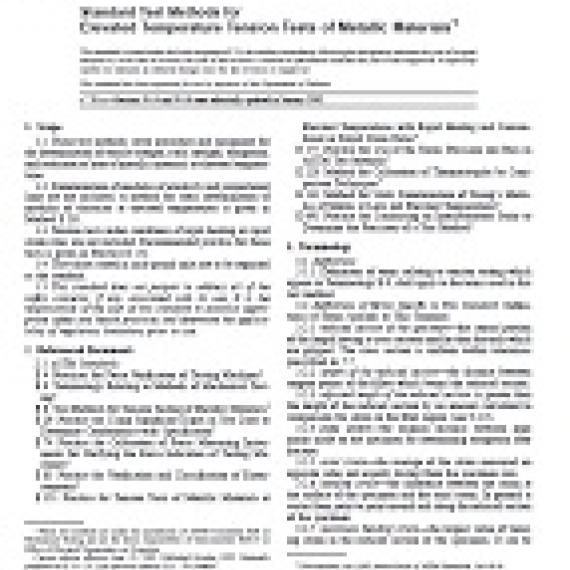 ASTM E21-92(1998)e1