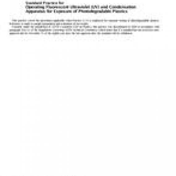 ASTM D5208-91
