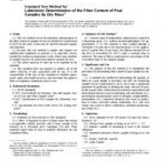 ASTM D1997-91(2001)