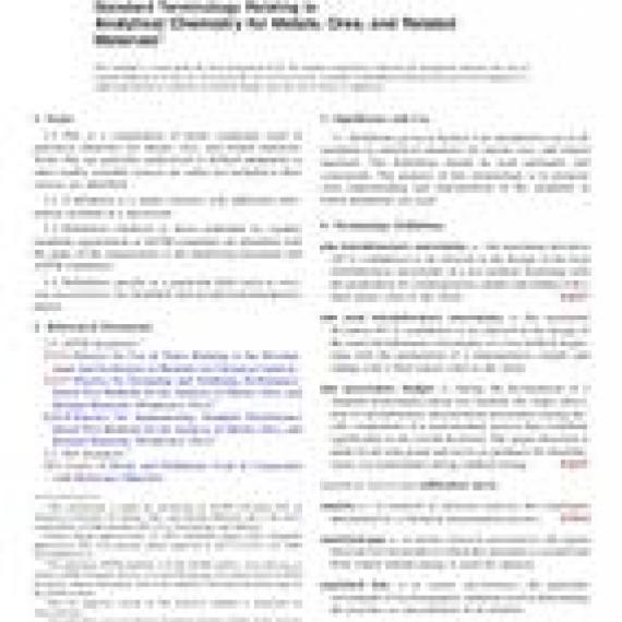 ASTM E135-14
