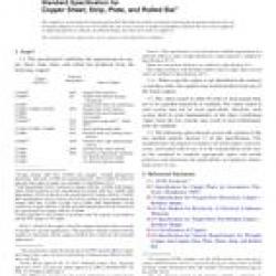 ASTM B152/B152M-13