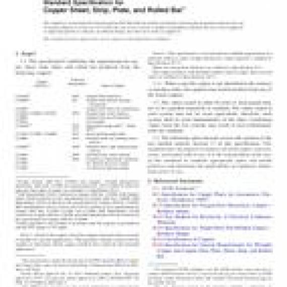ASTM B152/B152M-13