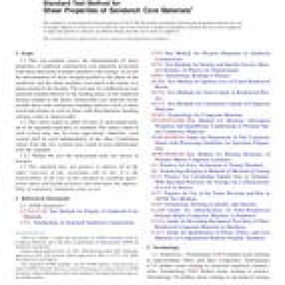 ASTM C273/C273M-11